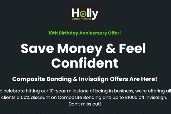 invisalign composite bonding promo deal